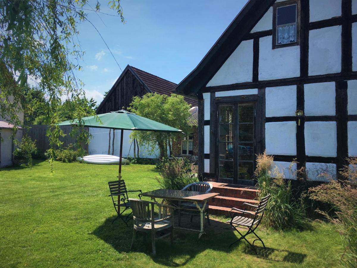 Fischerhaus Godewind 60 Qm Altwarp Buitenkant foto