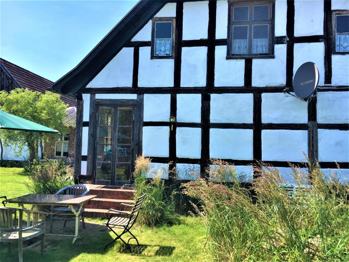 Fischerhaus Godewind 60 Qm Altwarp Buitenkant foto