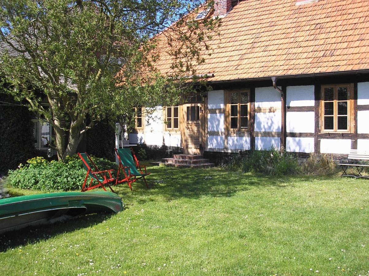 Fischerhaus Godewind 60 Qm Altwarp Buitenkant foto